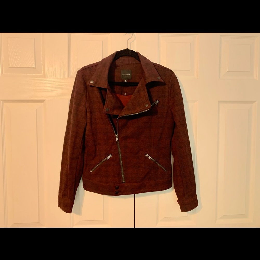 Ladies Sz Medium Biker Jacket